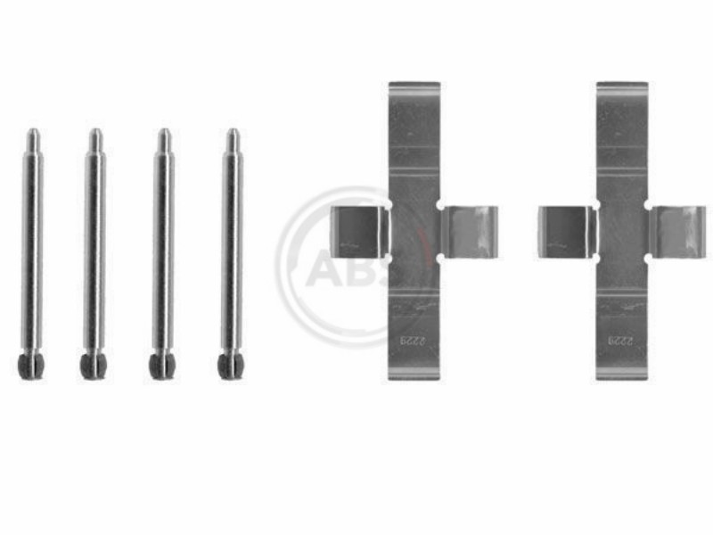 Kit accessori,Pastiglia freno 200-Series (W123)/300-Series (W123) (76-87)