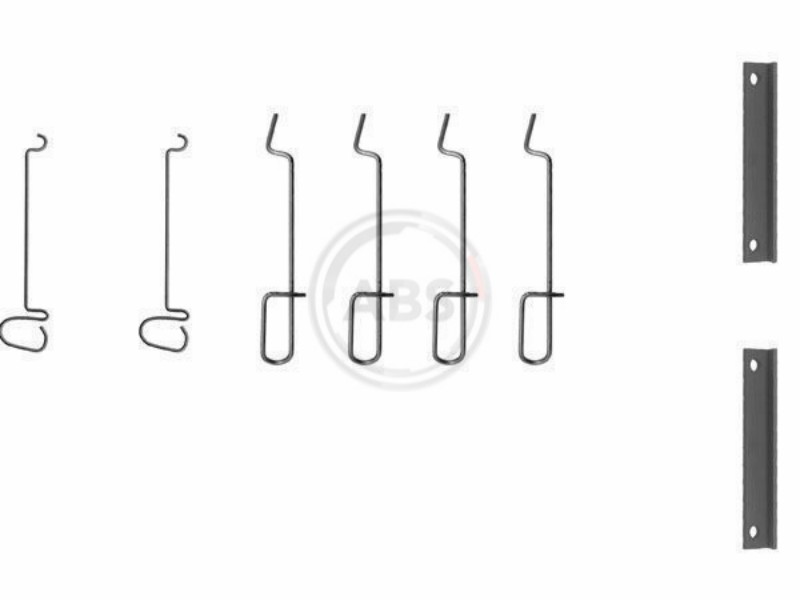Kit accessori,Pastiglia freno 19/306/5///Extra/ (84-09)