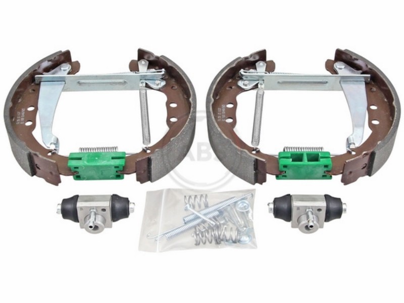 Kit ganasce freno 100/Caddy/Inca/Passat (82-04)