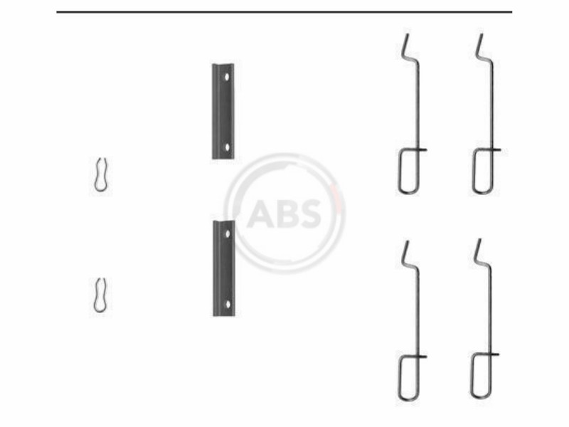 Kit accessori,Pastiglia freno 106/11/19/205/206/306/309/5/9///Saxo/Xsara/ZX (83-10)