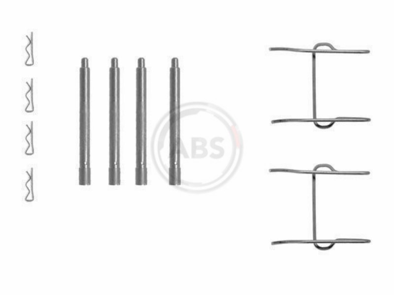 Kit accessori,Pastiglia freno 406/605/607/Vito-Series (W638)/V-Series (W638) (89-11)