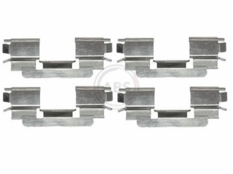 Kit accessori,Pastiglia freno A-Series (W168) (97-05)