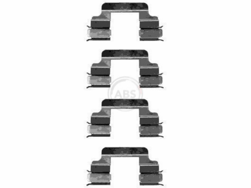 Kit accessori,Pastiglia freno 407/807/C8/CLC-Series (W203)/CLK-Series (W209)/Cordoba/C-Series (W203)/Expert/Fabia/Ibiza/Polo/Roomster/Scudo/SLK-Series (W171)/Thesis/Ulysse (98-22)