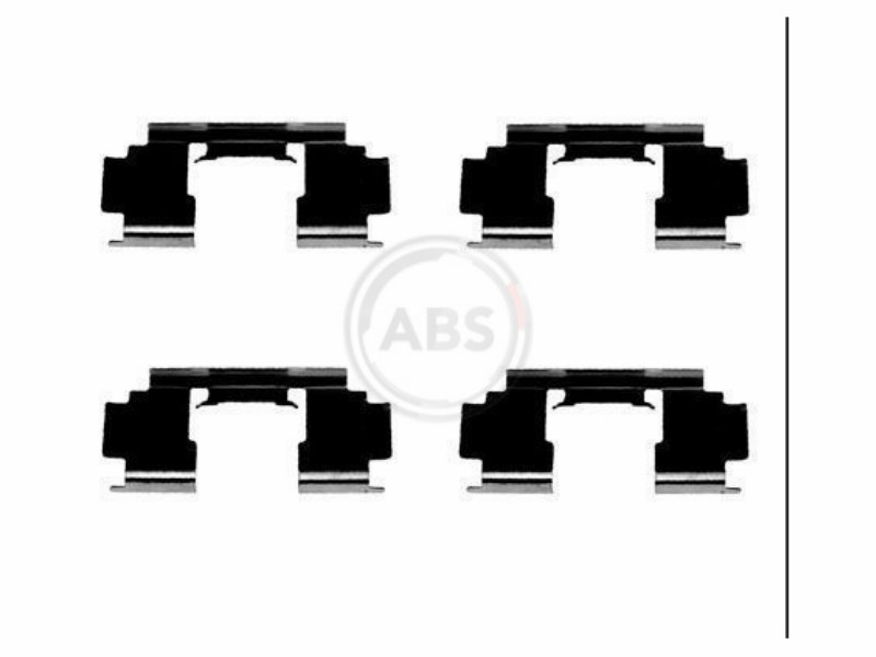 Kit accessori,Pastiglia freno 200 Series/25/400 Series/45/800 Series/Cityrover/Civic/Concerto/Streetwise/ZR/ZS (86-05)