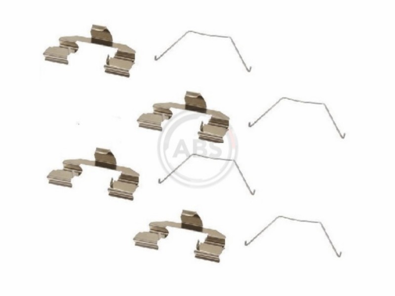 Kit accessori,Pastiglia freno 6 (02-08)