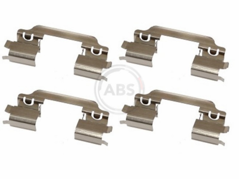 Kit accessori,Pastiglia freno A-Series (W169)/B-Series (W245)/C-Series (W204)//Venga (04-22)