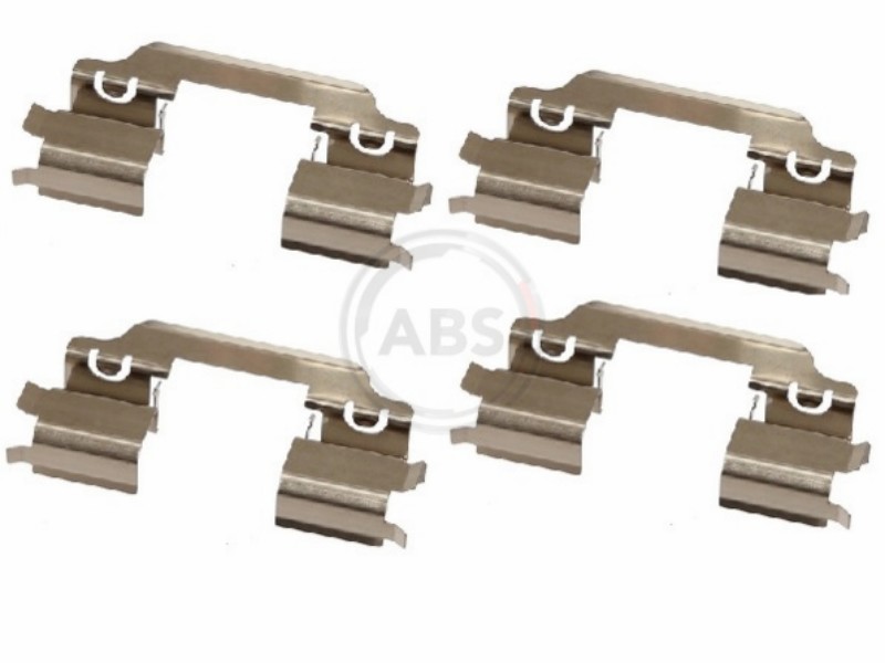 Kit accessori,Pastiglia freno A-Series (W169)/B-Series (W245)/ML-Series (W166) (04-15)