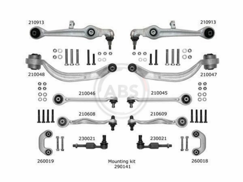 Bracci di sospensione A4/A6/A8/Passat/Superb (98-09)