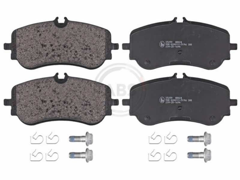 Pastiglie dei freni Amarok/Crafter/Grand California/TGE-Series (10-22)