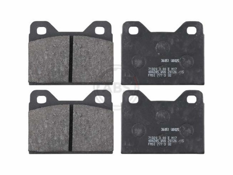 Pastiglie dei freni 100/1500-2000 (E1)/1500-2000 (E6)/1500-2000 (E9)/1602-2002 (E10)/1602-2002 (E6)/365/400/412/512/GTO/K70/Testarossa (63-92)