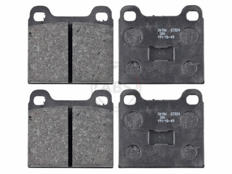 Pastiglie dei freni 412/80/Golf/Jetta/Passat/Scirocco (72-84)