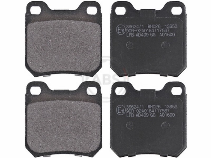 Pastiglie dei freni 66/900/911/9-3/9-5/Beetle/Calibra/Carlton/Catera/Karmann/Olympia/Omega/Senator/Simca/Vectra (66-10)