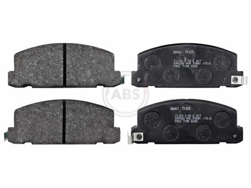 Pastiglie dei freni Campo/Gemini/KB-series/Trooper (81-93)
