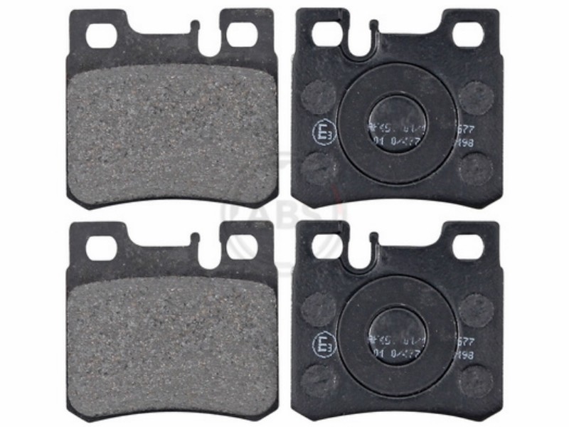 Pastiglie dei freni 190-Series (W201)/200-Series (W124)/300-Series (W124)/300-Series (W129)/500-Series (W107)/500-Series (W124)/500-Series (W129)/CLK-Series (W208)/C-Series (W202)/E-Series (W124)/E-Series (W210)/SLK-Series (W170)/SL-Series (W129)/SL-
