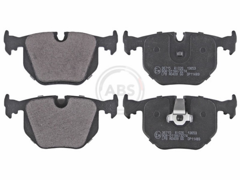 Pastiglie dei freni 3 Series (E46)/5 Series (E34)/5 Series (E39)/7 Series (E38)/8 Series (E31)/Ace/Ghibli/Quattroporte/Range Rover/Roadster/X3 Series (E83)/X5 Series (E53)/Z4 Series (E85)/Z4 Series (E86)/Z8 Series (E52) (90-12)