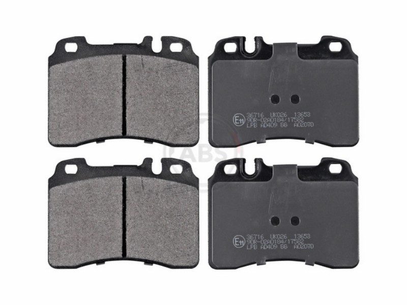 Pastiglie dei freni 190-Series (W201)/300-Series (W124)/300-Series (W129)/500-Series (W124)/500-Series (W129)/600-Series (W129)/600-Series (W140)/CLK-Series (W208)/C-Series (W202)/E-Series (W124)/E-Series (W210)/SL-Series (W129)/SL-Series (W230) (87-