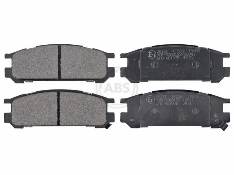 Pastiglie dei freni Impreza/Legacy/Outback/SVX (89-03)