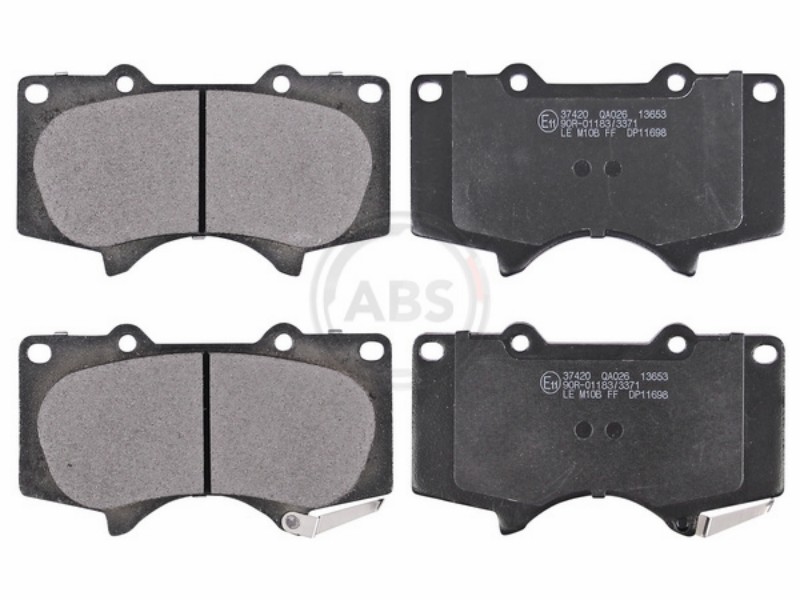 Pastiglie dei freni 4 Runner/FJ Cruiser/Fortuner/GX/Hilux/Land Cruiser/Montero/Pajero/Shogun/Tundra (99-22)