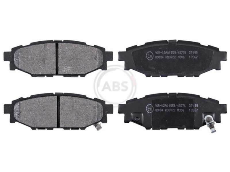 Pastiglie dei freni BRZ/Forester/GT 86/Impreza/Legacy/Outback/WRX/XV (03-22)