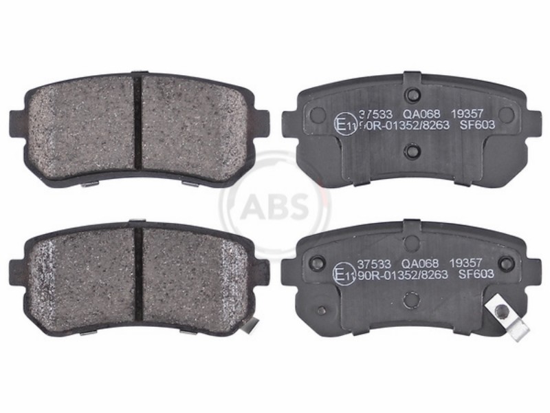 Pastiglie dei freni Accent/Ceed/Cerato/Creta/Forte/i20/i30/iX20/iX35/Kauai/Kona/Picanto/Proceed/Rio/Sonata/Sonica/Soul/Sportage/Tucson/Verna (04-22)
