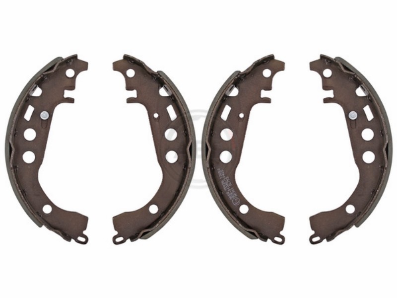 Ganasce dei freni Allex/Allion/bB/Belta/Celica/Corolla/Funcargo/iQ/IST/Opa/Porte/Premio/Prius/Raum/Vitz/Will/Yaris (99-22)