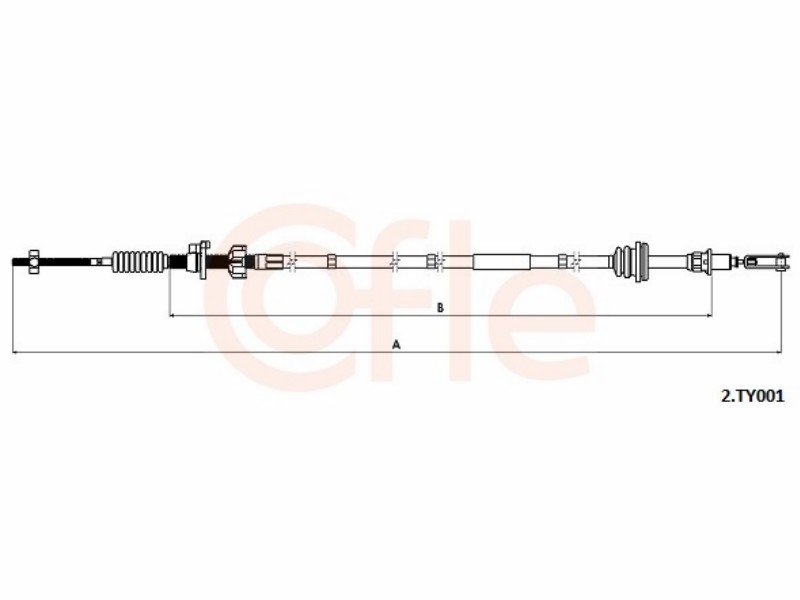 Frizione fune aygo 14-