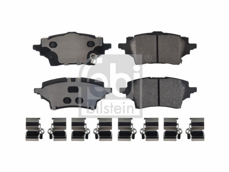 Pastiglie freno con supporti Mazda: MAZDA2 IV, Toyota: c-hr,c-hr 4x4,corolla XII,