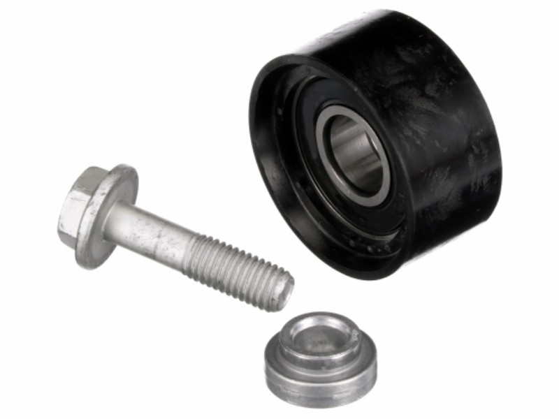 Deflection/guide pulley, timing belt