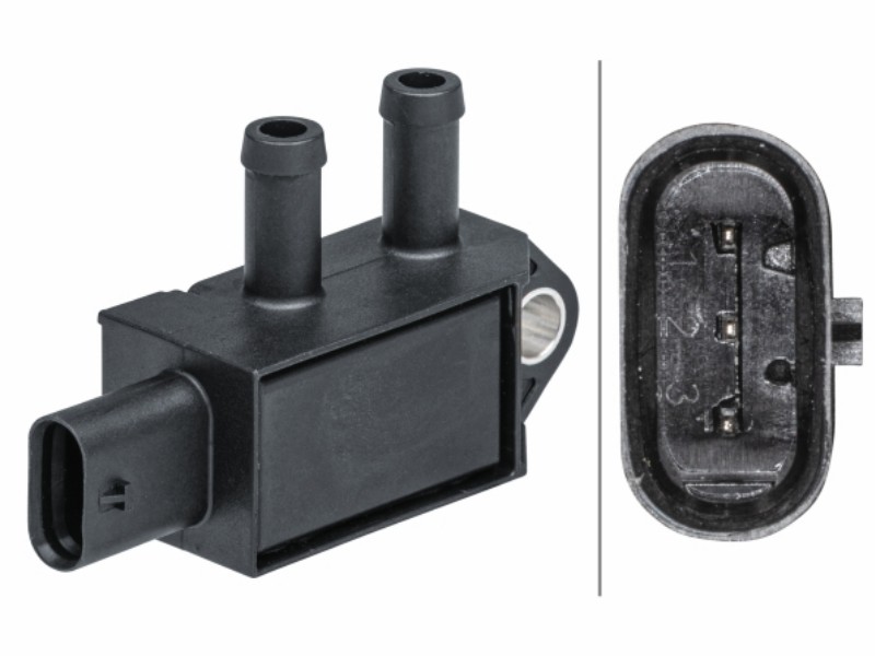 Sensor, exhaust gas pressure