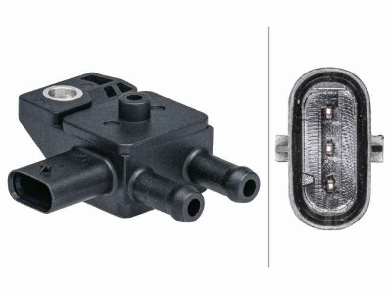 Sensor, exhaust gas pressure
