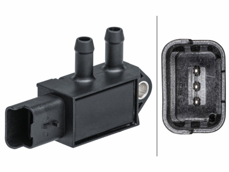 Sensor, exhaust gas pressure