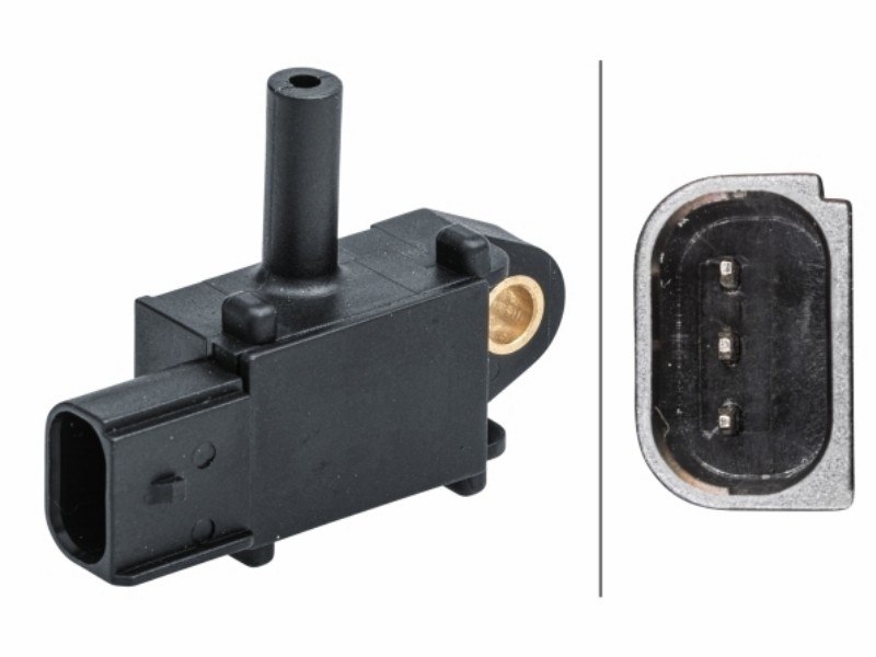 Sensor, exhaust gas pressure
