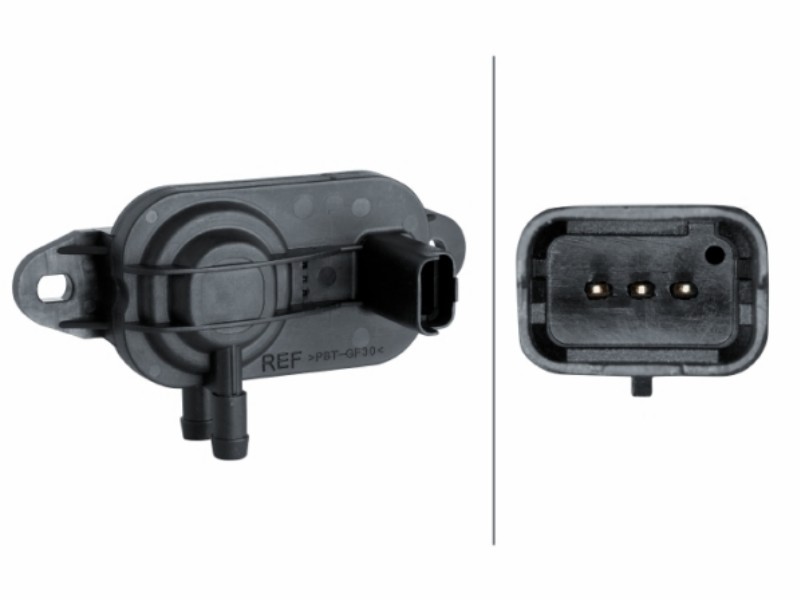 Sensor, exhaust gas pressure