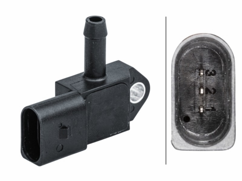Sensor, exhaust gas pressure