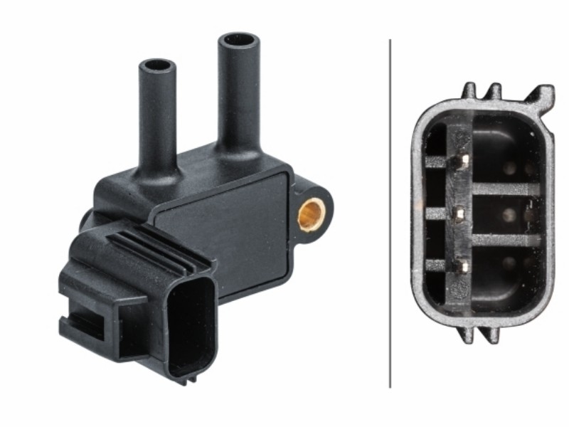 Sensor, exhaust gas pressure