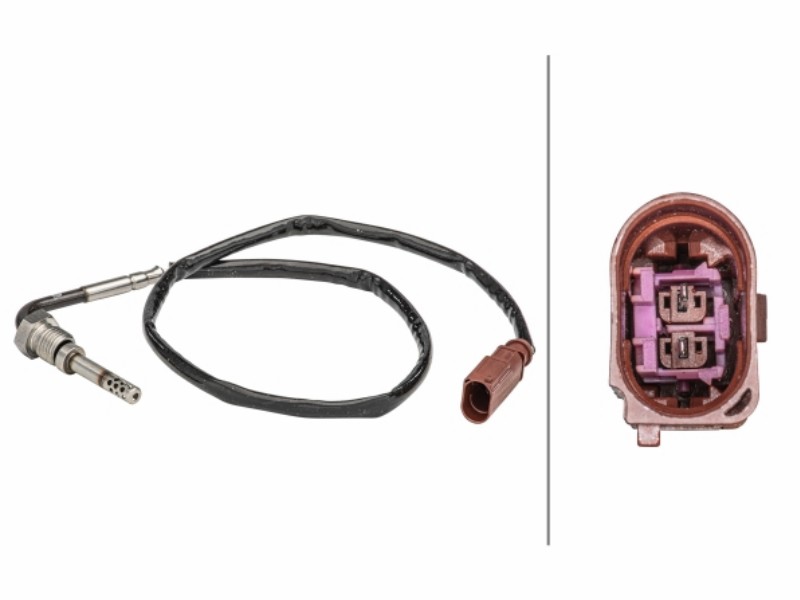 Sensor, exhaust gas temperature