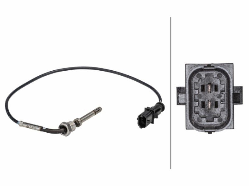 Sensor, exhaust gas temperature