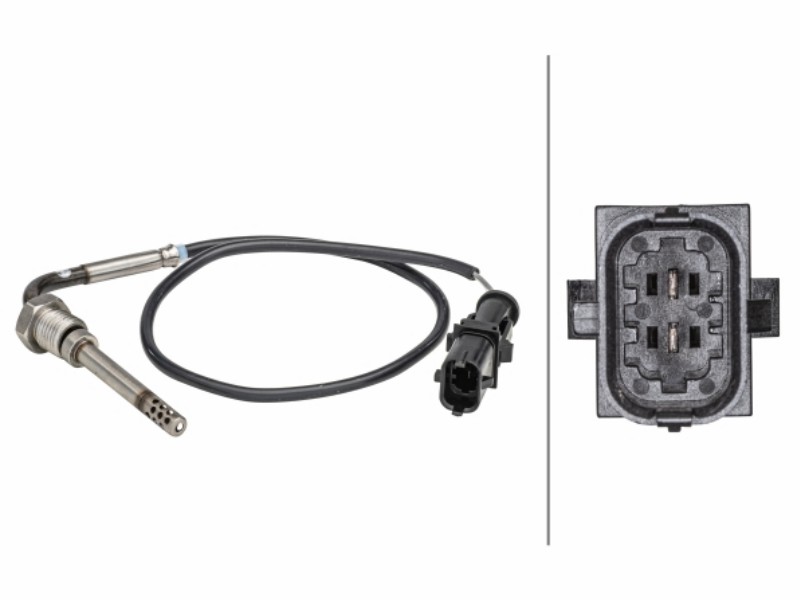Sensor, exhaust gas temperature