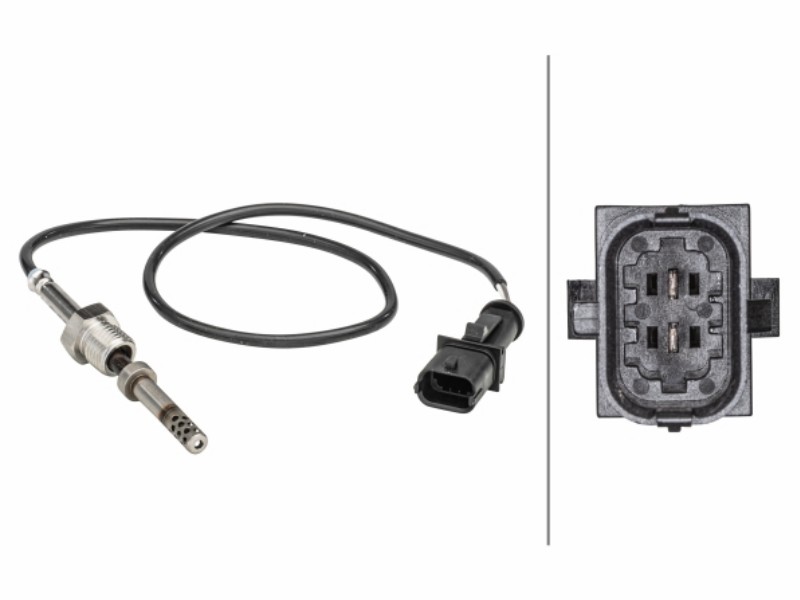Sensor, exhaust gas temperature