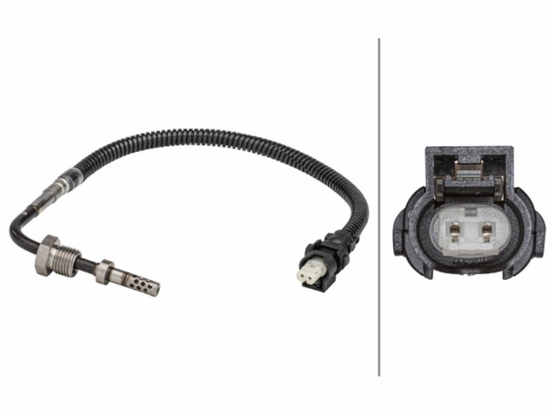Sensor, exhaust gas temperature