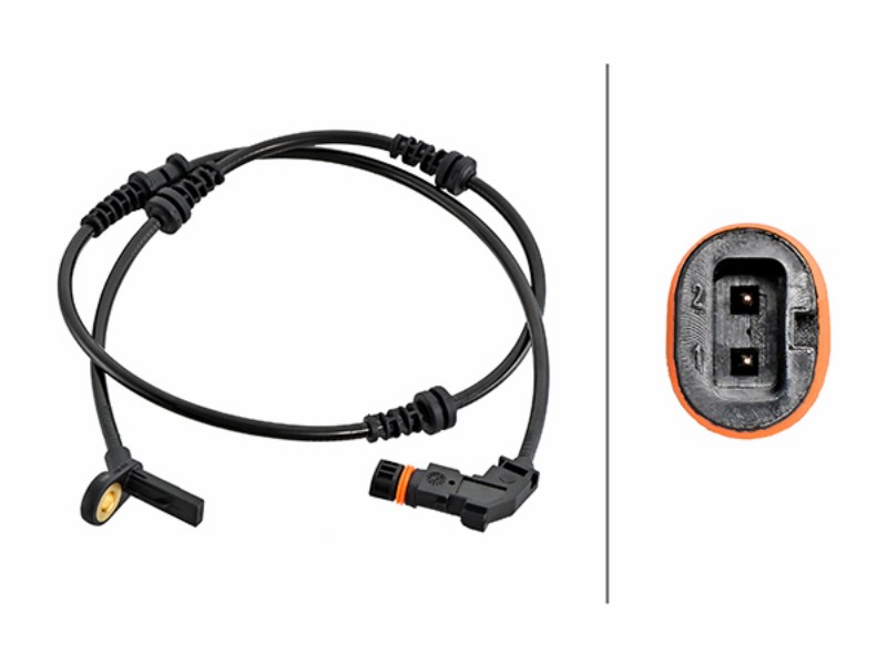 Sensor, wheel speed