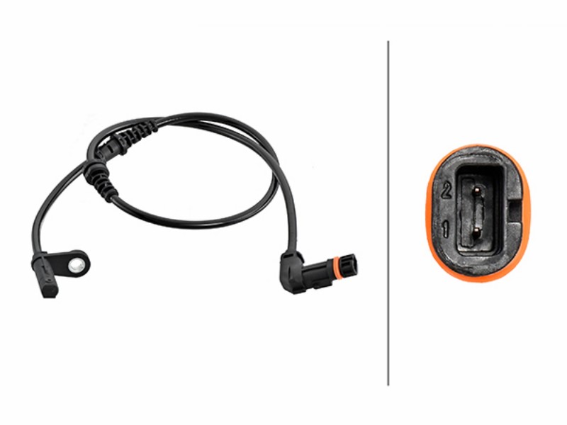 Sensor, wheel speed