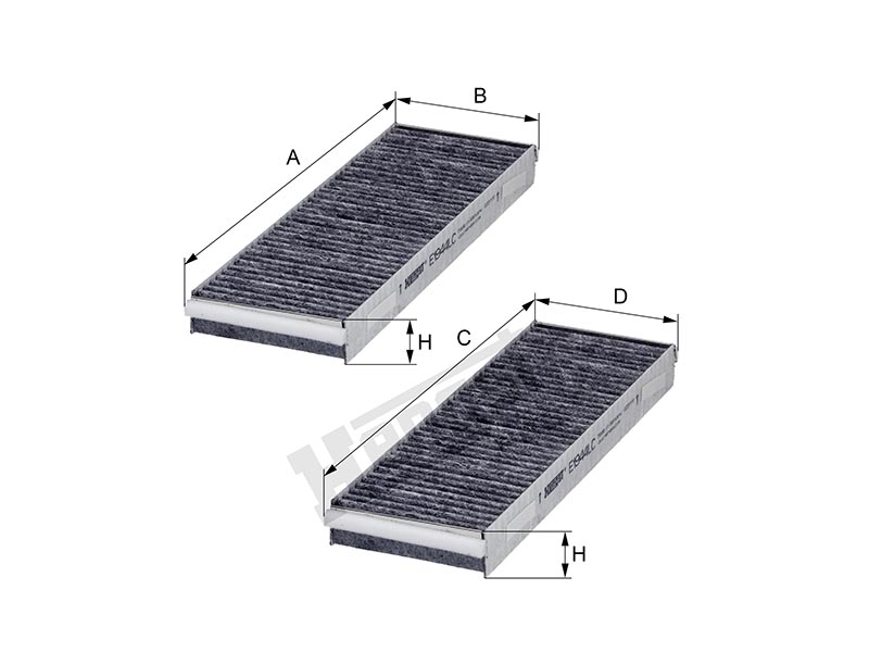 Cabin filter Audi
