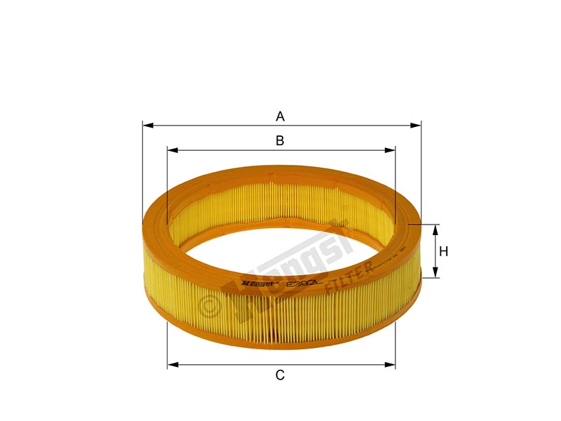Air filter Fiat