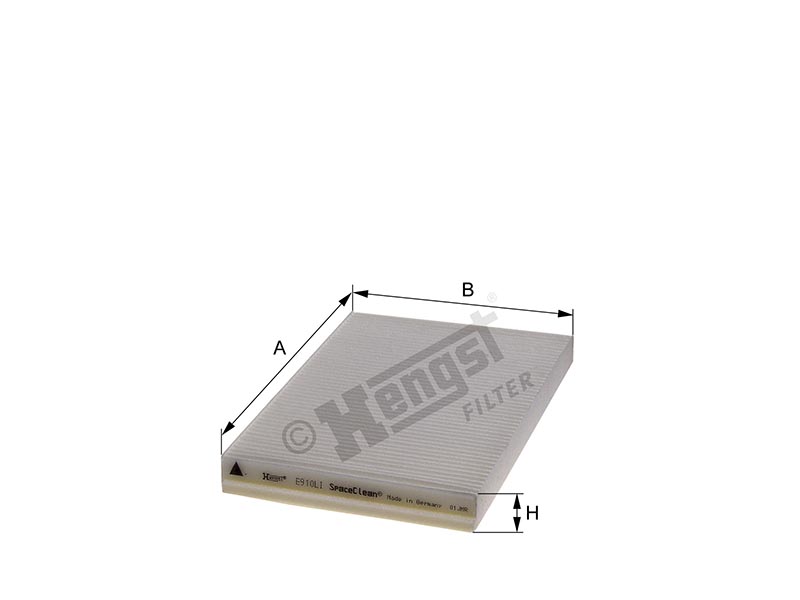 Cabin filter Opel