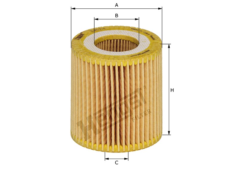 Filtro olio Peugeot 308, 308 SW, 3008, 5008 1.5 bluehdicitroón C4DS DS7 crossback 1.5 bluehdi