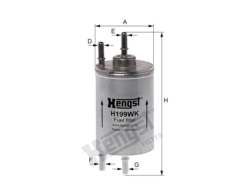 Fuel filter Audi