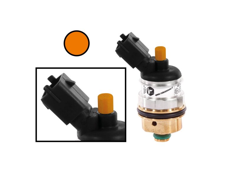 Iniettore Vercesi Gas 5.0 Arancio 2° Gen