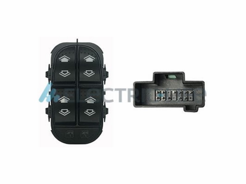 Blocco 4 interruttori porta anteriore sx alzacristalli posteriori elettrici alzacristalli comfort 11 pin