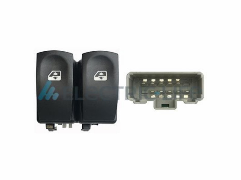 Blocco ö 2 interruttori ö porta anteriore sx ö connettore grigio ö 10 pin